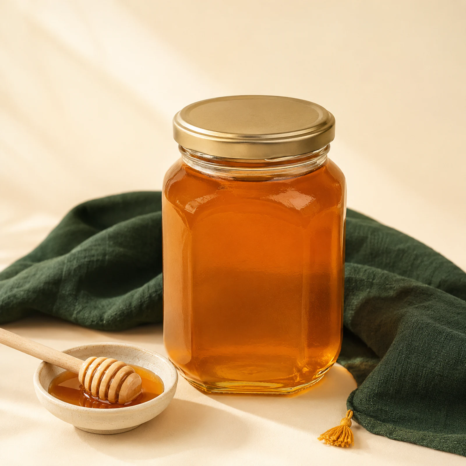 عسل نیم کیلویی